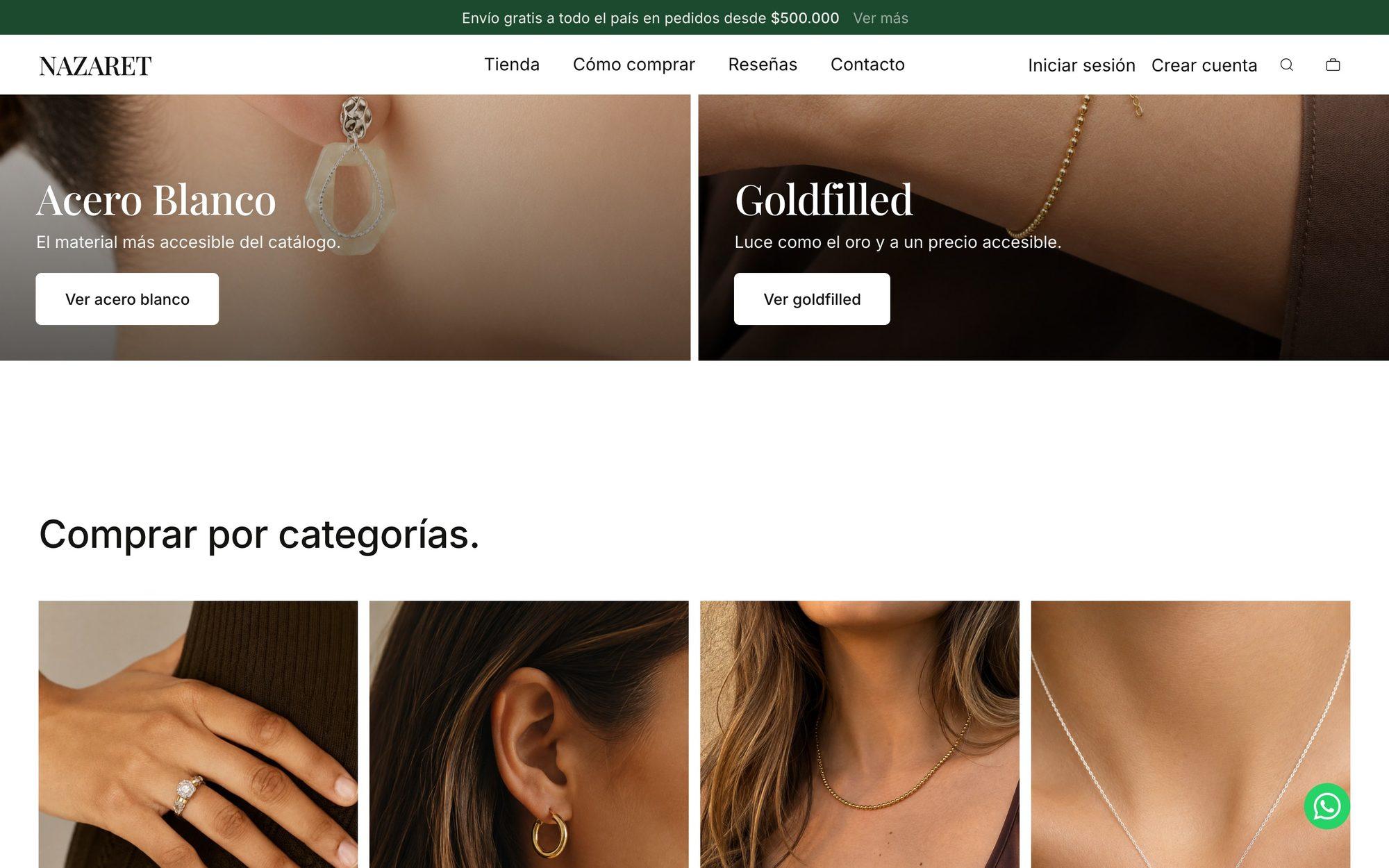 Compra por categorías